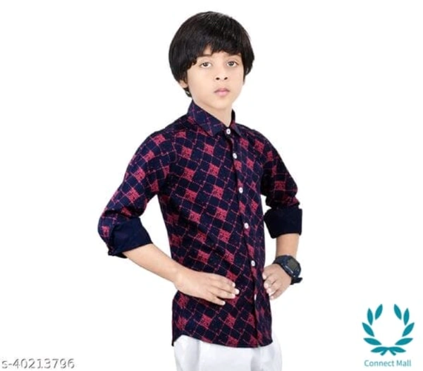 Made In The Shade 100% Cotton Boy's Shirt - 4-5 Years 